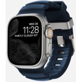  Narukvica za Apple watch Nomad Rocky Point natural Atlantic blue 44/ 45/ 46/ 49 mm Cene