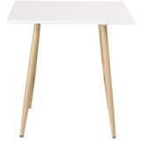 Venture Home Polar pravokutni blagovaonski stol 75 × 75 cm, bijeli | shoptok.hr