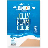 Junior jolly Color Foam, eva pena, A4, 10K, odaberite nijansu Krem Cene