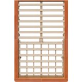  Konstrukcija postelje Voskast rjav 120 x 200 cm, (5000123893) | Shoptok.si