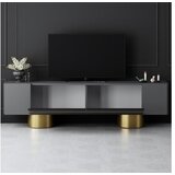 Hanah home tv polica bohem anthracite gold