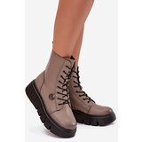 VINCEZA Women's Workery Boots on Platform with Lining | Shoptok.si
