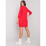 BASIC Feel Good Dress-RV-SK-7203.35P-Red | Shoptok.si