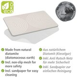 Wenko Bež kopalniška preproga iz diatomejske zemlje 39x60 cm Nazca – | Shoptok.si