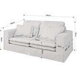 Ropez Bela sedežna garnitura 196 cm Nora – | Shoptok.si