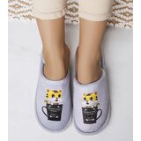 Gemre Gray Soft Catcup Slippers | Shoptok.si