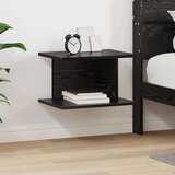  Nočna omarica Črna Orehovina 40 x 30 x 25 cm Konstruiran les, (5000136993) | Shoptok.si