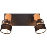 Tri O Crna/u prirodnoj boji zidna lampa Nandini – | shoptok.hr