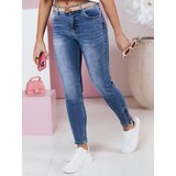 DStreet Spodnie damskie jeansowe skinny WERNI granatowe | Shoptok.si