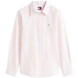 Tommy Jeans Bluza pastelno roza / bela | Shoptok.si