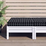  Jastuk za palete crni karirani 60 x 60 x 8 cm od tkanine Oxford | Eponuda.com