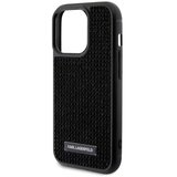 Karl Lagerfeld Maska za telefon iPhone 15 Pro 6.1 KLHCP15LHDSPLK, Crna | Eponuda.com
