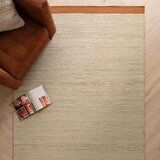 Asiatic Carpets Kremno bela/v barvi terakote ročno tkana volnena preproga 200x290 cm Lima Rust – | Shoptok.si