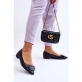 Boto Classic Ballerinas With Decoration Black Rivea | shoptok.hr