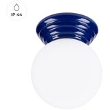 Sollux Plava stropna svjetiljka keramička sa staklenim sjenilom ø 12 cm Farsa – | shoptok.hr