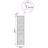  Gabion s žicom debljine 3 5 mm i mrežom 5x5 cm 50x10x200 cm - 10 cm 200 cm 50 cm | shoptok.hr