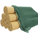 vidaXL Prevleka za seno 9,8x12,5 m 140 g/m² Polipropilen u