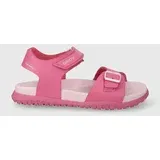 Geox Sandali SANDAL FUSBETTO roza barva