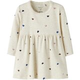 name it Obleka 'NBFNUTTI' kremna / mornarska / temno modra / rjava | Shoptok.si