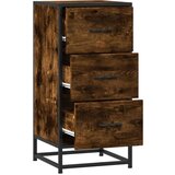  Komoda boja hrasta 35 5x35x76 cm konstruirano drvo i metal | shoptok.hr