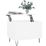  Stolić za kavu bijeli 60 x 44,5 x 45 cm od konstruiranog drva | Eponuda.ba