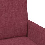  Sofe s jastukom 110cm Vinska crvena Šperploča - boja crnog vina 110 cm | shoptok.hr