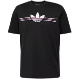Adidas Majica '80s' pastelno modra / roza / črna / bela