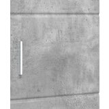 vidaXL Kupaonski ormar Beton siva 37 x 31.5 x 203 cm Konstruirano drvo | shoptok.hr