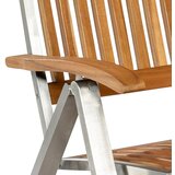 Gardenson Vrtni Stol Keros, Jeklo, Masiven Les | Shoptok.si