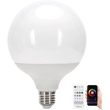 Aigostar led rgbw prigušiva sijalica mesh G120 E27/18W/230V 6500K + daljinski upravljač | Eponuda.com