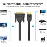 Vention Kabl ABFBG HDMI-DVI M/M 1.5m