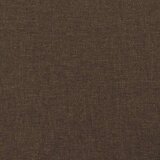  S oprugama i madracem tamnosmeđi 140 x 190 cm od tkanine | shoptok.hr