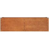  Povišena vrtna gredica boja hrđe 160 x 40 x 45 cm čelik COR-TEN | shoptok.hr