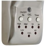  Lucci air 213126 - Zidni ventilator BREEZE 55W/230V mat hrom + daljinski upravljač | Eponuda.com