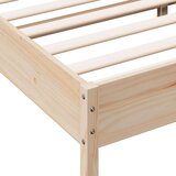  Posteljni okvir z vzglavjem 180x200 cm borovina, (21128847) | Shoptok.si