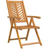  Vrtna stolica 4 pcs Smeđa 57 x 72 x 109 cm Čvrsto drvo akacije | shoptok.hr