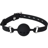 Mouth Gag with Silicone Ball Wild Play C14 Black