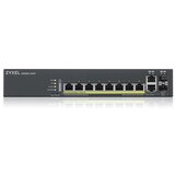 Zyxel GS2220-10HP,8-PORT gbe L2 poe+ switch (180W) Cene