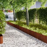  Ograda oko Travnjaka 50 pcs Rđa 100 x 0,05 x 30 cm | Eponuda.ba