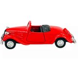  1939 Citroën 11B Traction Avant Cabrio rdeč 1:34 | Shoptok.si