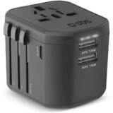 Sbs univerzalni potovalni adapter z USB-C TEADAPT2USBTCPD20UNI, EU/US/UK/AU u