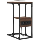 Noćni ormar Smeđi hrast 41.5 x 26 x 60.5 cm Konstruirano drvo | shoptok.hr