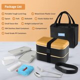 HOLIPOT 2-nivojska bento škatla za malico 3200ml | Shoptok.si
