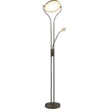  Stojeća svjetiljka 18 W srebrna 180 cm prigušiva