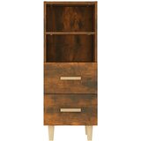  Komoda boja dimljenog hrasta 34,5x34x90 cm konstruirano drvo Slike