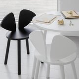 Nofred® lesena otroška mizica in stolček mouse school black (6-10 let) | Shoptok.si