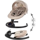 Kidwell REVE bež/zlatna 2-u-1 električna dječja ležaljka | shoptok.hr