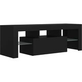 TV ormarić s LED svjetlima crni 120 x 35 x 40 cm | Eponuda.ba