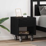  Noćni ormarić 2 pcs Crni hrast 40,5 x 40 x 48 cm | shoptok.hr