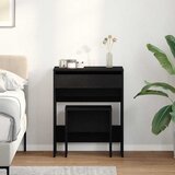Kozmetički Stol Crni hrast 60 x 40 x 75 cm Konstruirano drvo Cijene